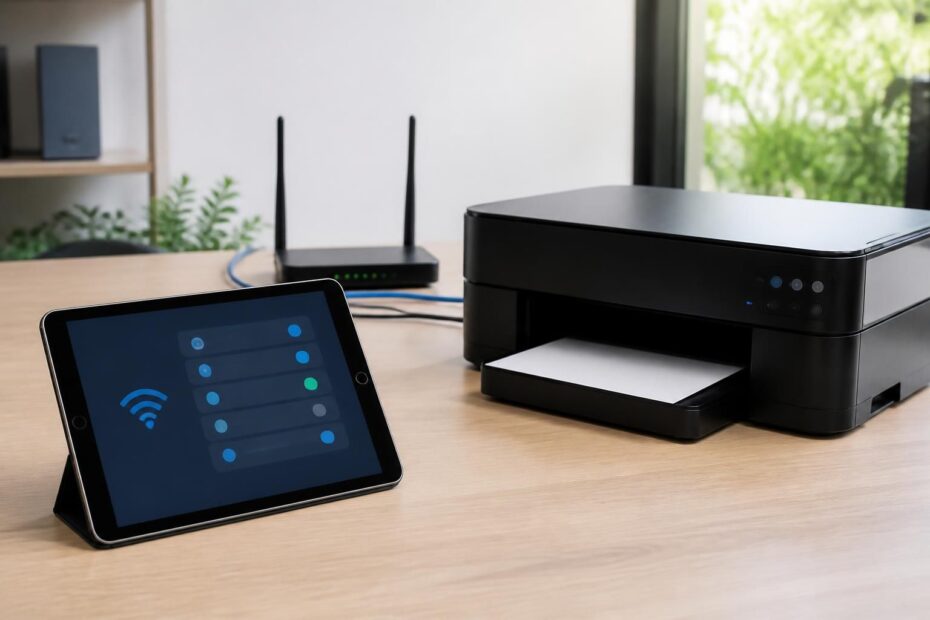apprenez à configurer votre réseau local pour connecter facilement une imprimante à votre ipad et imprimer sans fil en quelques étapes simples.