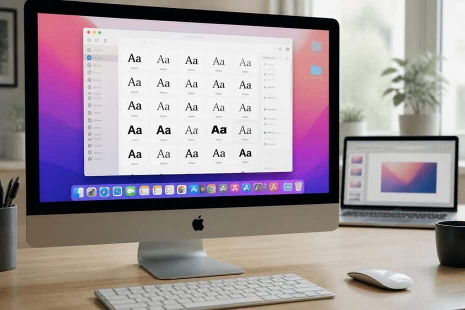 apprenez à gérer le livre des polices sur mac pour ajouter facilement de nouvelles polices à powerpoint et personnaliser vos présentations.
