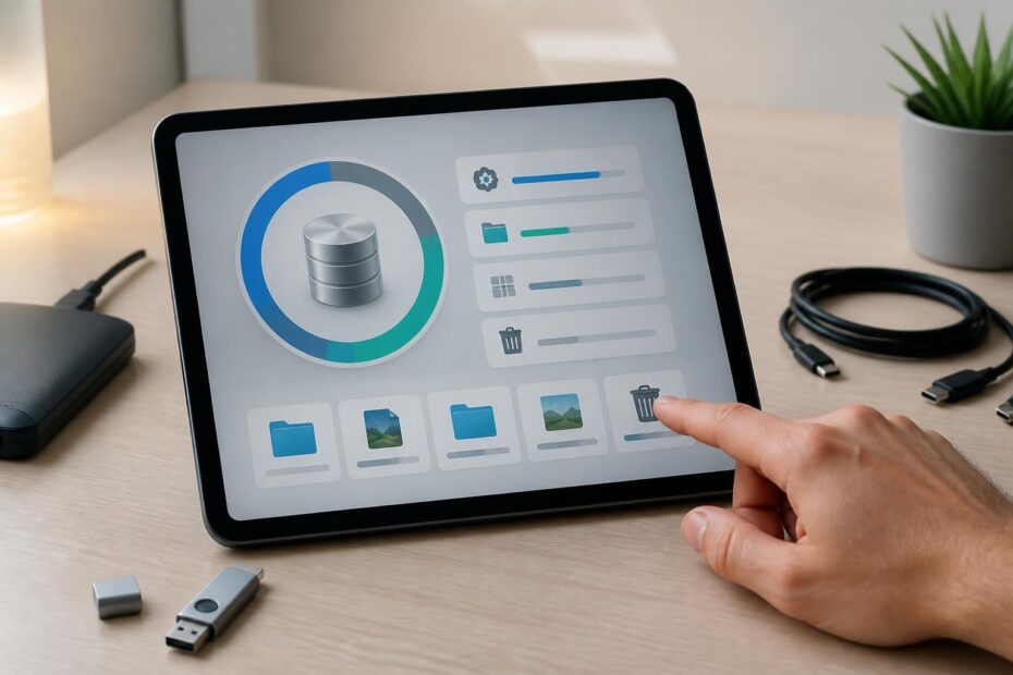 découvrez comment optimiser l'espace de stockage flash de votre ipad en apprenant à vider efficacement la corbeille et à libérer de l'espace mémoire rapidement.