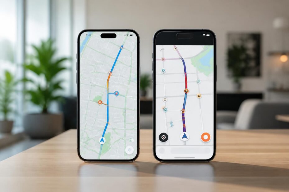 découvrez une analyse comparative détaillée du calcul de l'heure d'arrivée estimée entre google maps et waze pour optimiser vos trajets.