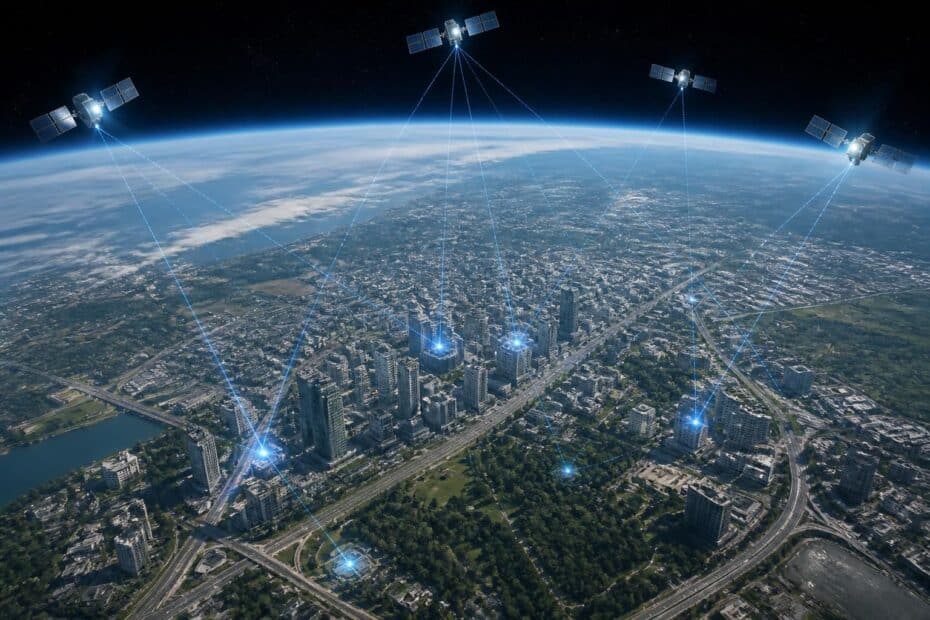 découvrez la précision du système de géolocalisation par satellite des coordonnées gps utilisées par google map pour un positionnement fiable et en temps réel.